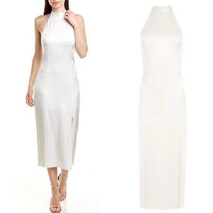 Alice + Olivia Regina Tie Neck Halter Dress 6